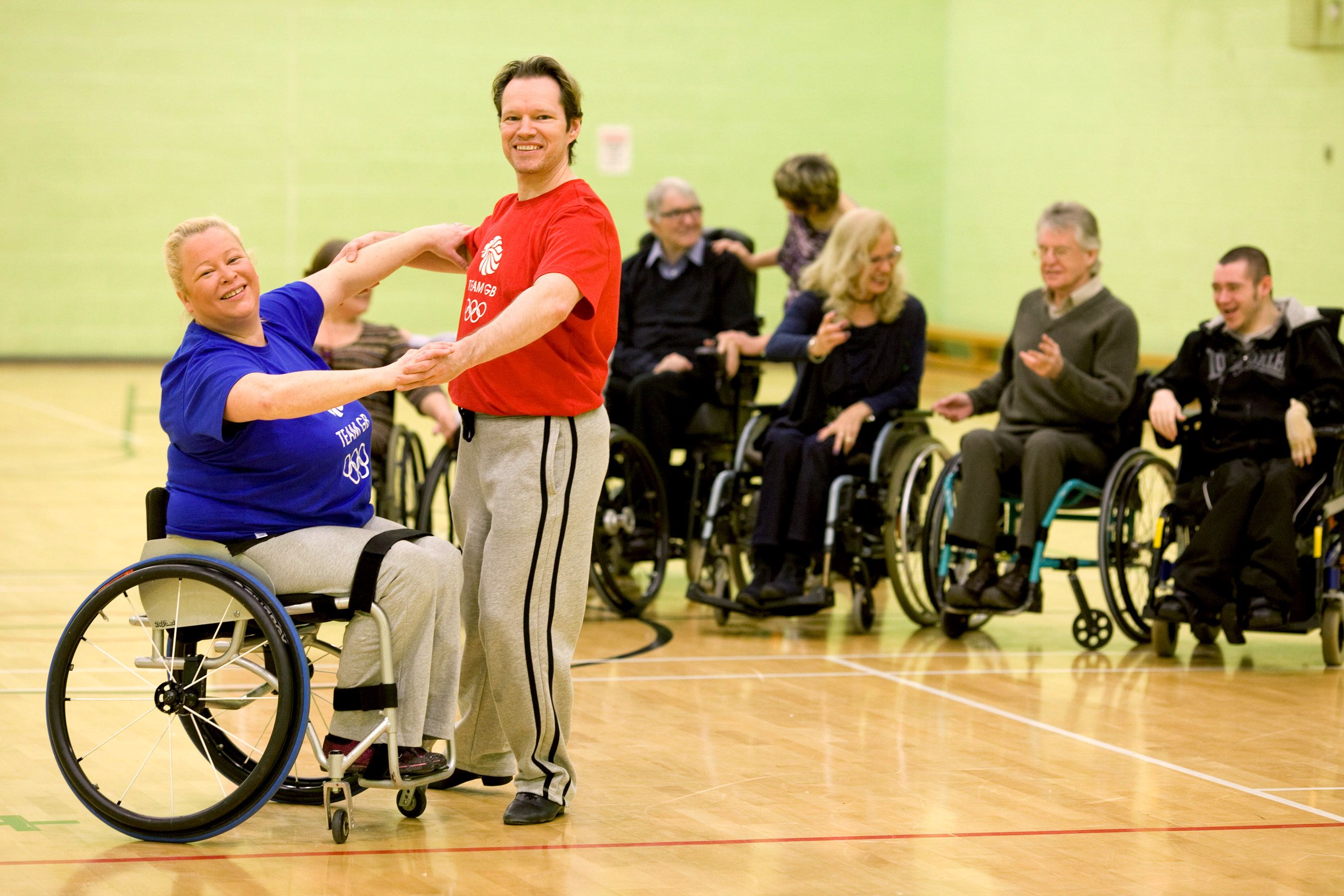 32345 strictly wheelchair dancing celebrates donation from the galaxy hot chocolate fund