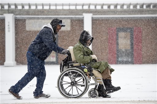 wheelchair winter tips