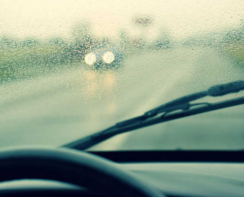 driving your mobility vehicle in inclement weather