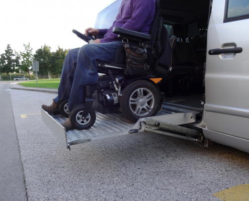 iStock 1186772656 van lift wheelchair